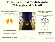 Tablet Screenshot of dialogische-fachdidaktik.de